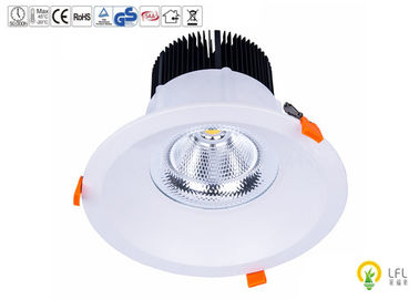 COB LED चिप्स कमर्शियल LED डाउनलाईट अल्युमीनियम अलॉय शैल 5400lm - 6075lm के साथ